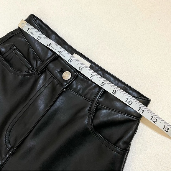 Aritzia Wilfred Melina vegan leather pants 00 - Picture 12 of 14
